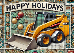 Construction Holiday Cards