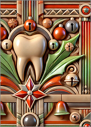 Dental Christmas Card Beautiful