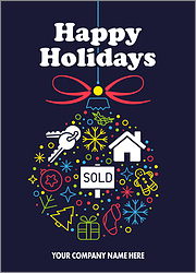 Festive Real Estate Card