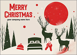 Holiday Hospitality Greeting Card