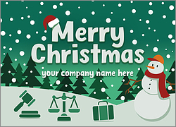 Holiday Law Card