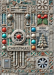 HVAC Christmas Card Fabulous