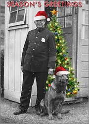 K9 Police Christmas Card