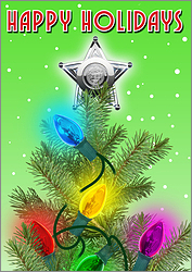 Star Police Christmas Card